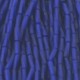 TWISTED BEAD DROPPERS 7MM COBALT MAT
