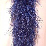 OSTRICH BOA 6 PLY/200 SAPPHIRE INK
