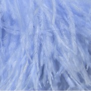 OSTRICH FEATHERS FRINGES 3PLY CC BLUEBELL