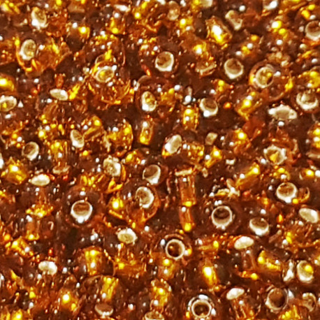 GLASS BEADS 2MM COPPER