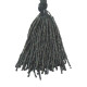 TWISTED BEAD DROPPERS 7MM JET