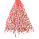 TWISTED BEAD DROPPERS 7MM LIGHT ROSE
