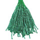 TWISTED BEAD DROPPERS 7MM EMERALD