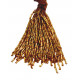 TWISTED BEAD DROPPERS 7MM AURUM 3