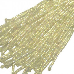 TWISTED BEAD DROPPERS 7MM CRYSTAL AB