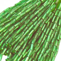 TWISTED BEAD DROPPERS 7MM ABSINTHE