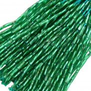 TWISTED BEAD DROPPERS 7MM JADE