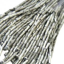 TWISTED BEAD DROPPERS 7MM SILVER LABRADOR