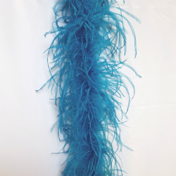 OSTRICH BOA 2 PLY TURQUOISE
