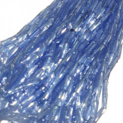 TWISTED BEAD DROPPERS 7MM BLUEBELL AB